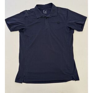 Arc'teryx Polo Shirt Men's Large Casual Performance Navy Blue Hiking Golf